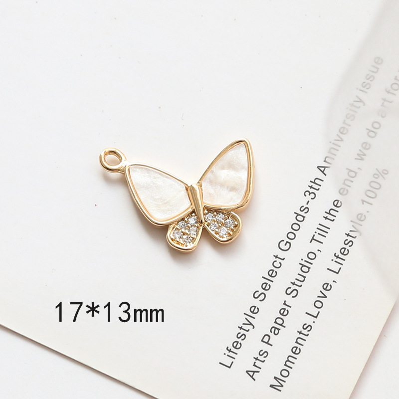 10:6# Zircon Butterfly Single Hanging