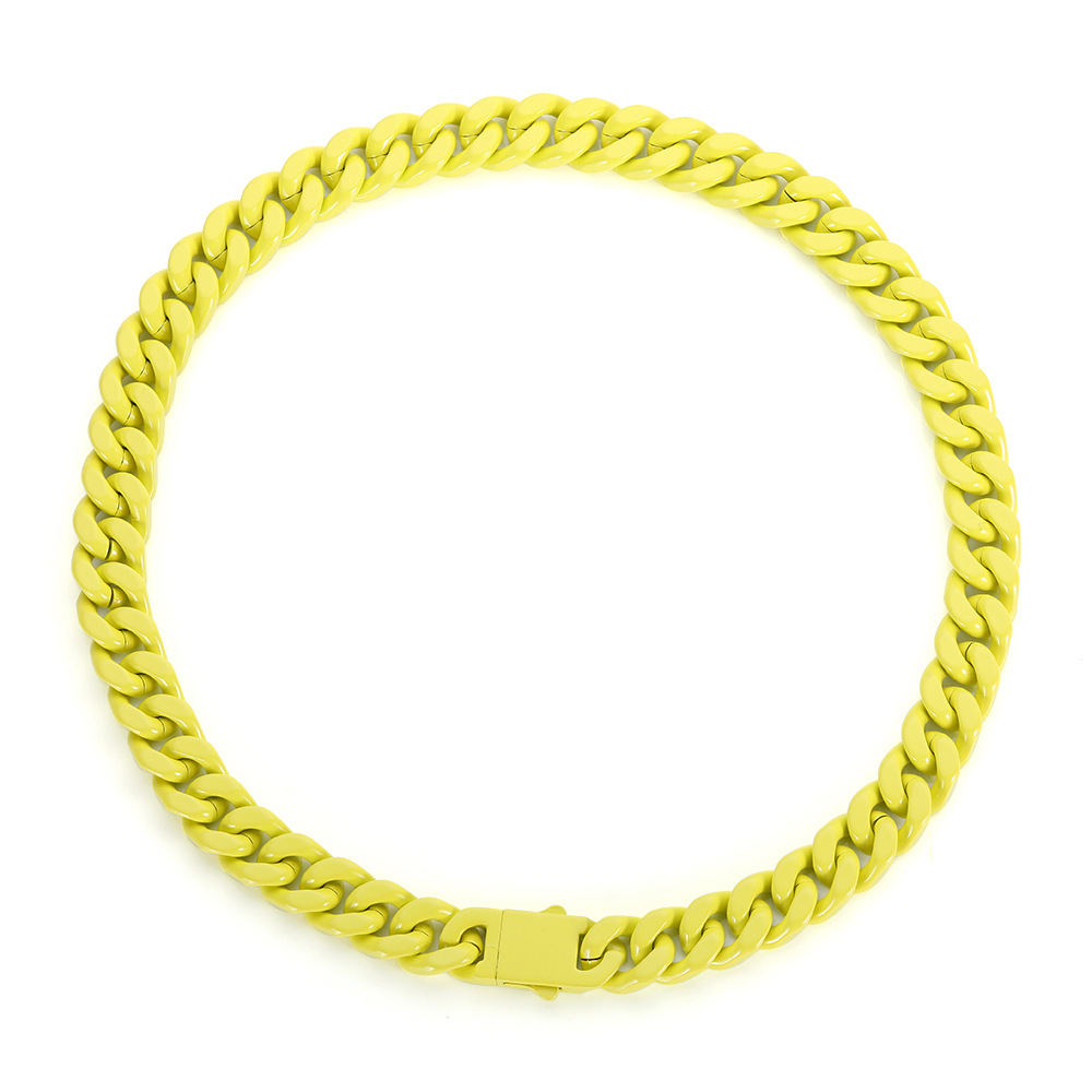 Yellow Necklace 19.7 inches (50cm)