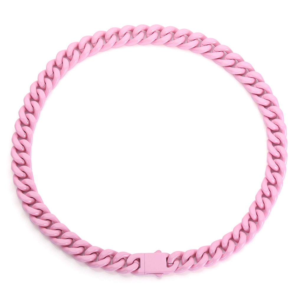 Pink Necklace 19.7 inches (50cm)