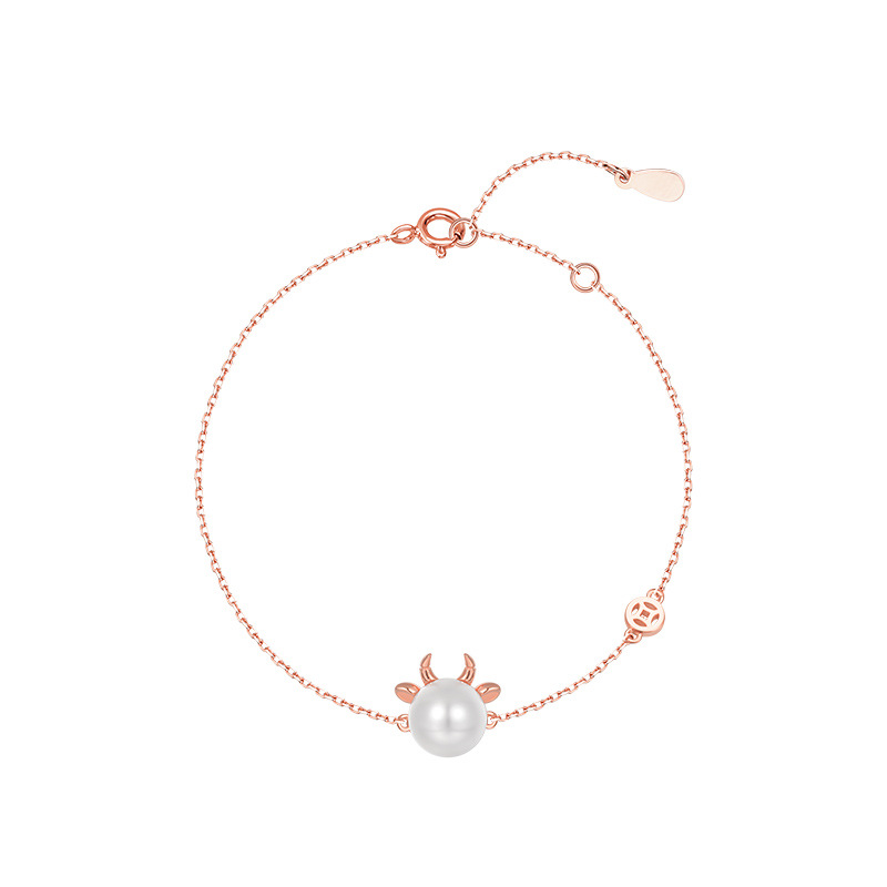 Rose Gold Color Freshwater Pearl