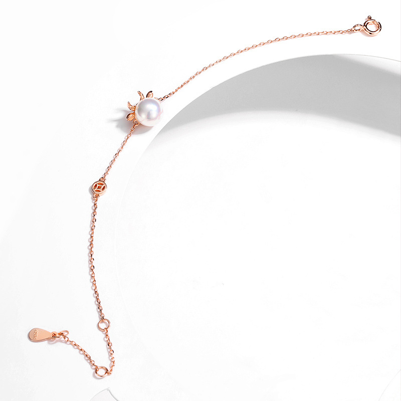 4:Rose Gold Color Shell Pearl