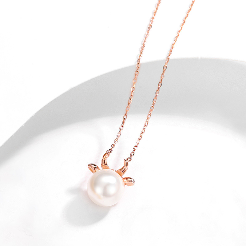 Rose Gold Color Shell Pearl