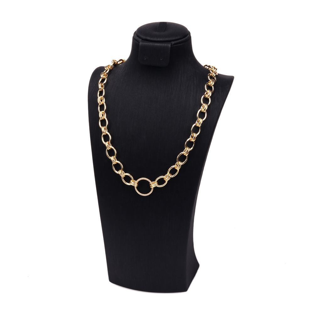 2:Gold Necklace 45 5cm