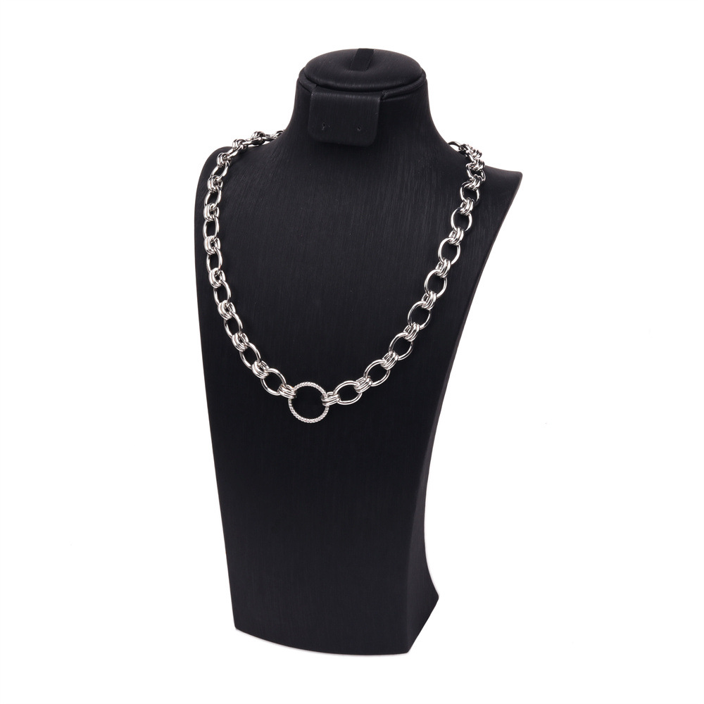 5:White Gold Necklace 45 5cm