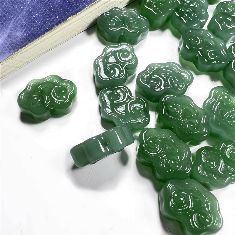Imitation green jade