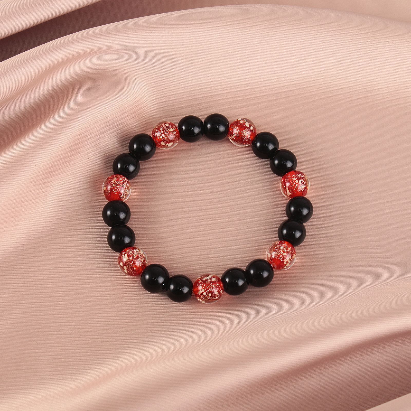 Luminous Sands Glass Bracelet Red