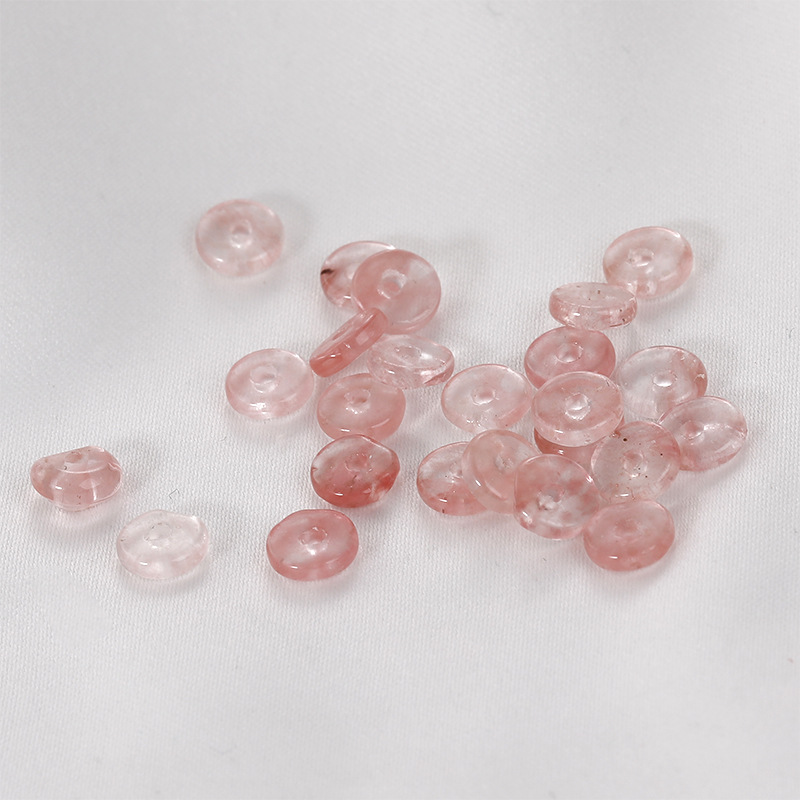19# Watermelon Crystal [10 Pieces] 6x2mm