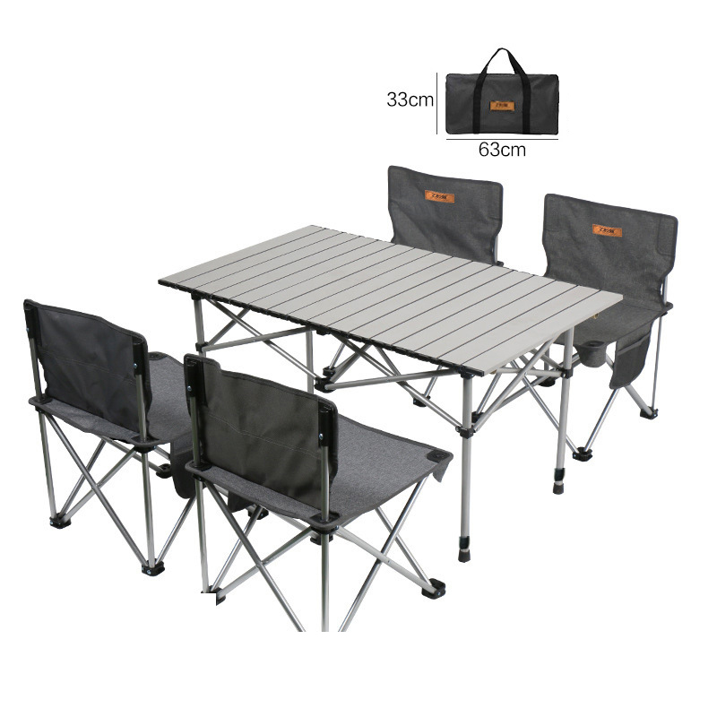 D table 95x55x52/68cm, chairs 40x40x32cm
