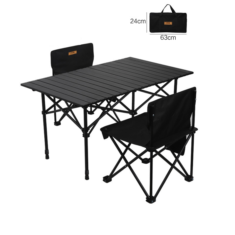 H table 95x55x52/68cm, chairs 40x40x33cm