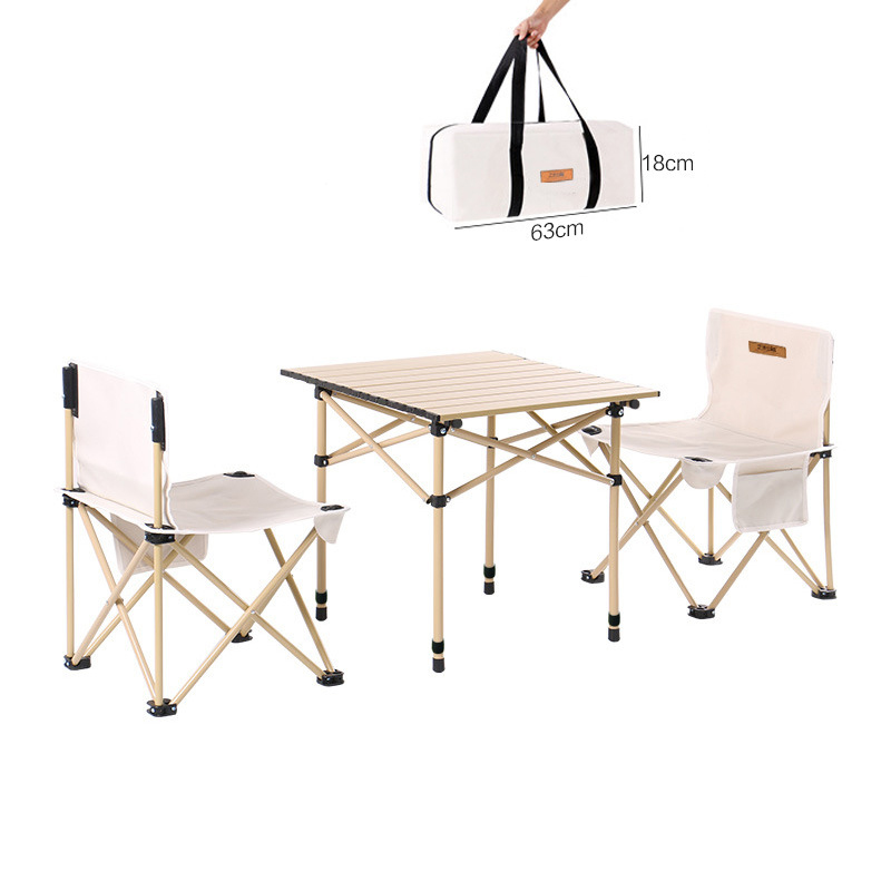 A table 55x54x52/68cm, chairs 40x40x33cm