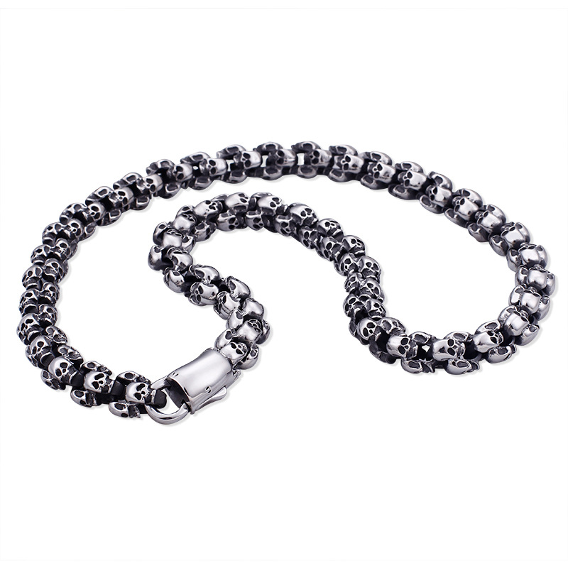 3:65cm Steel Color Necklace