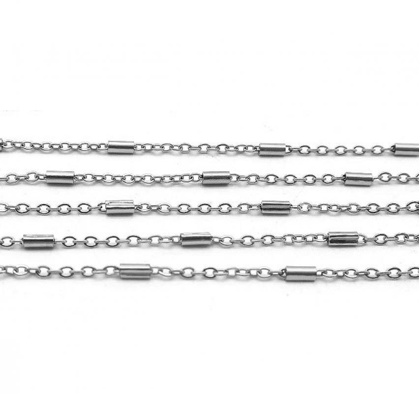 Cross clamp chain steel color