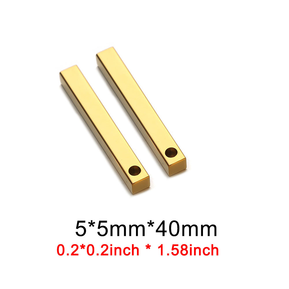 6:5mm * 40mm gold