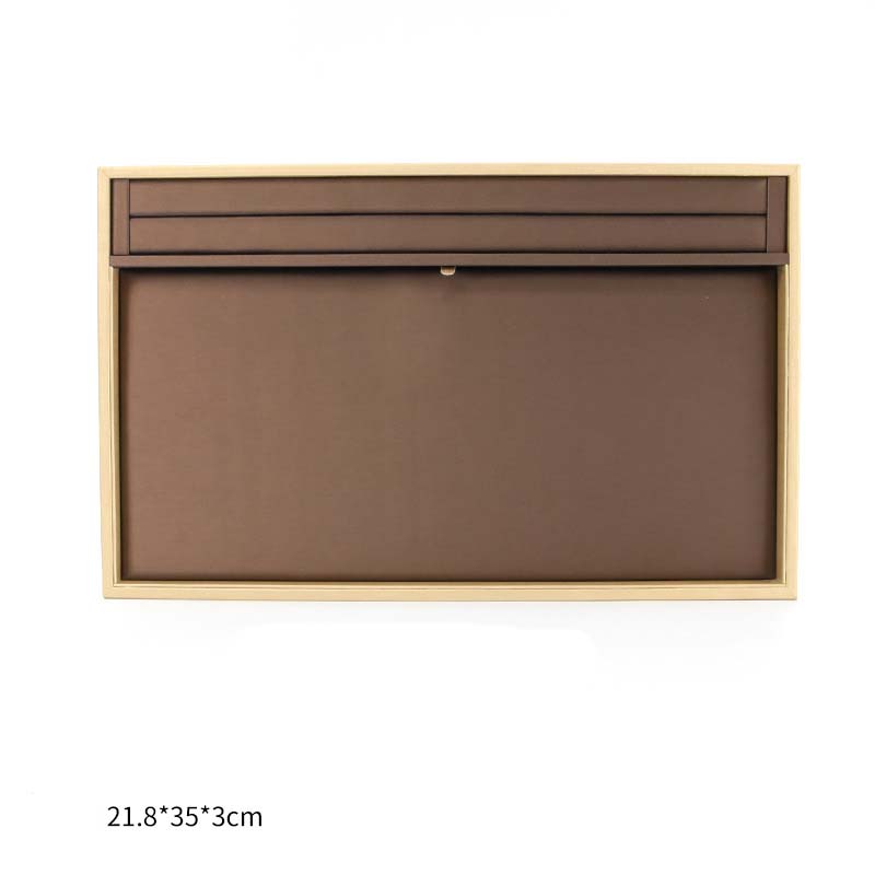 Golden brown big suit box