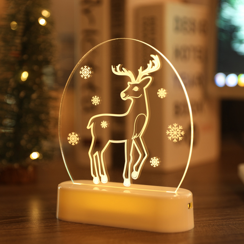 Christmas reindeer Warm white bright