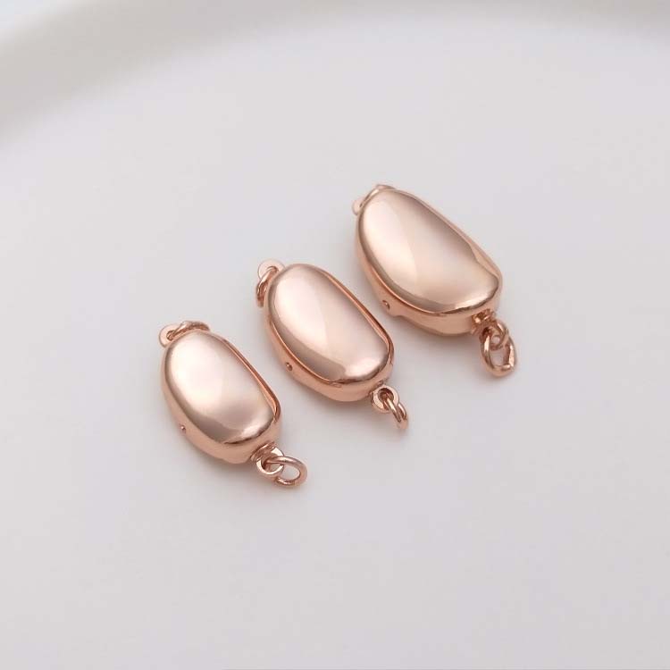 3:Small rose Gold 16.5x7.5mm