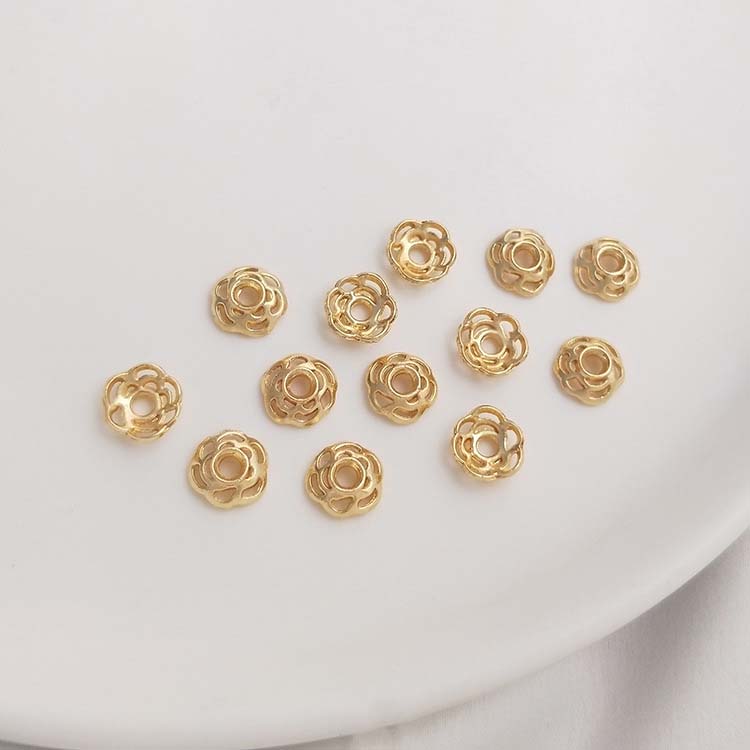 11:Rose Receptacle 7.5mm [50 Pieces]