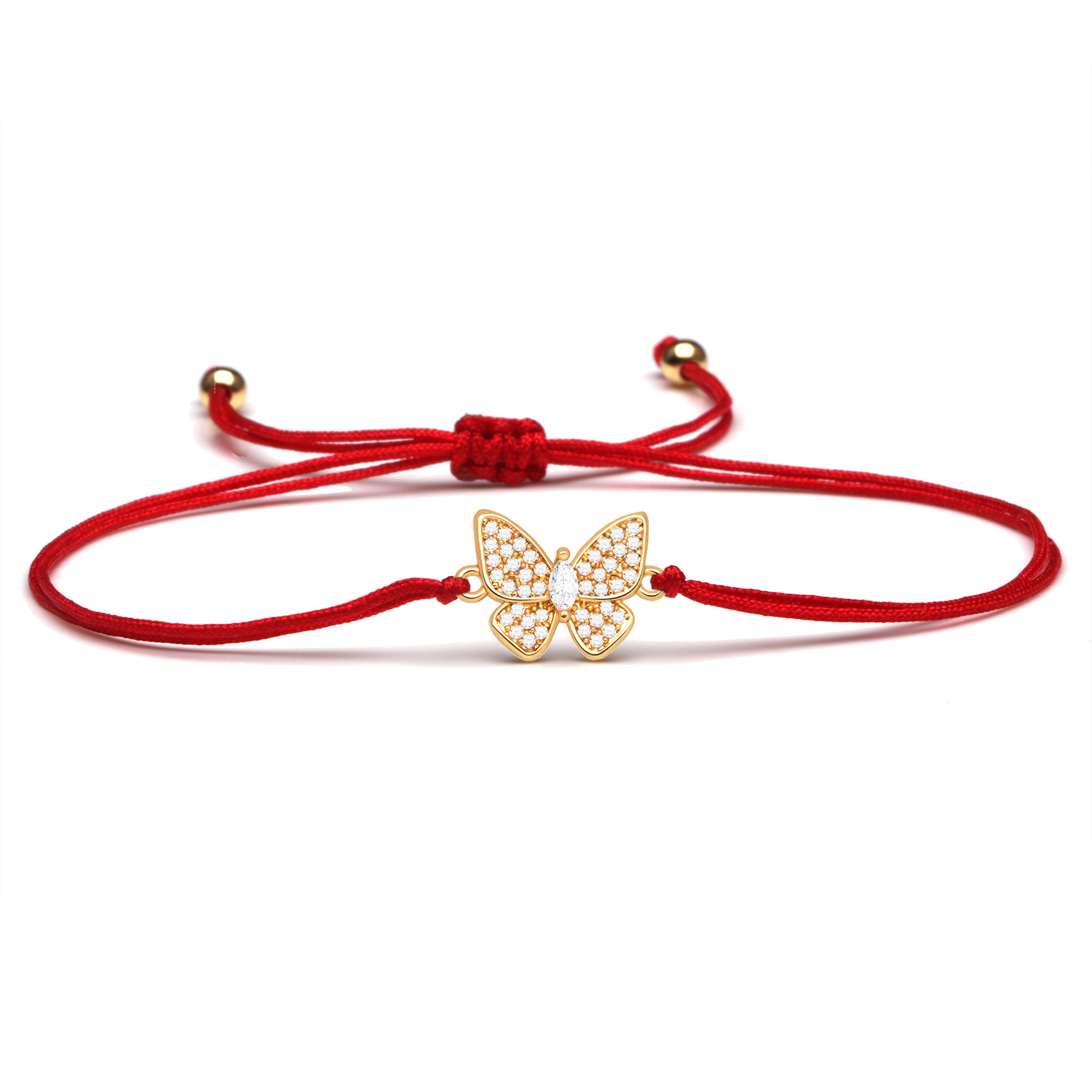 1:gold color plated with red
