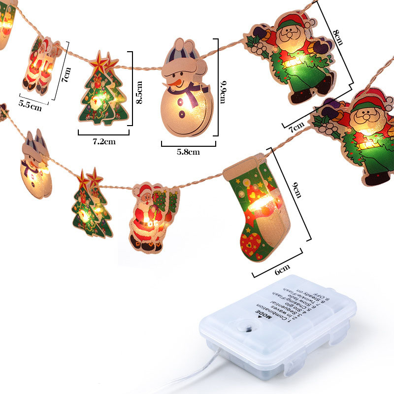 1.2m 10 lights and 8 function battery box