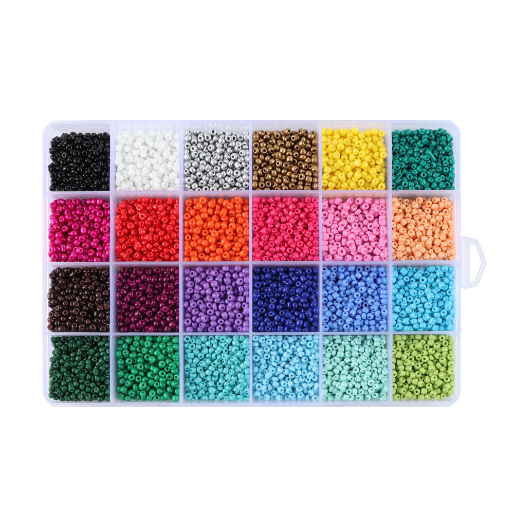 24 Colored rice beads (box of 12,000)