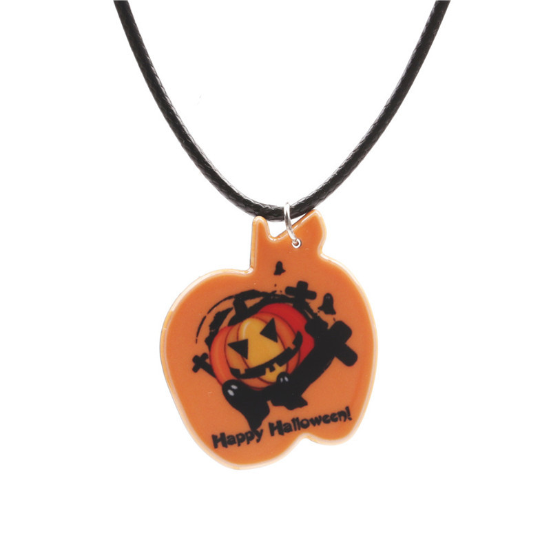 2:Orange pumpkin necklace