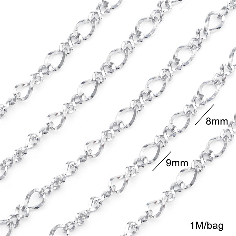 7:6*9 square line twisted 8-character chain
