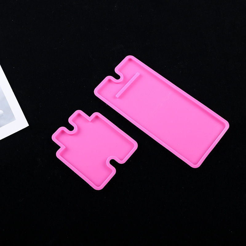 w mobile phone holder silicone mold (pink)