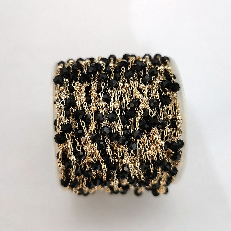 1:Black bead gold