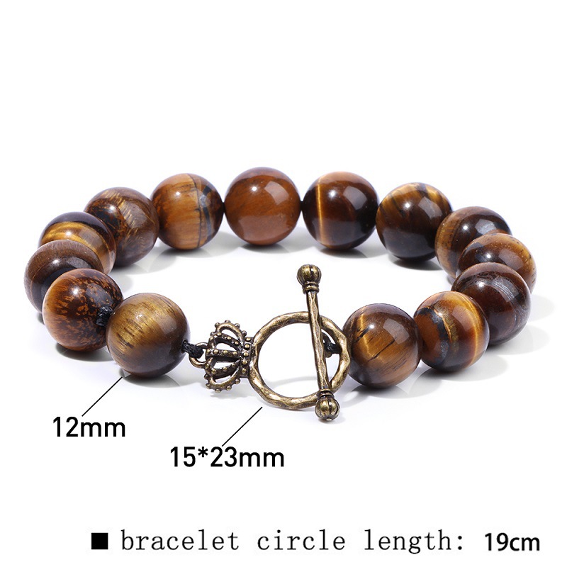 Tiger's eye 12mm