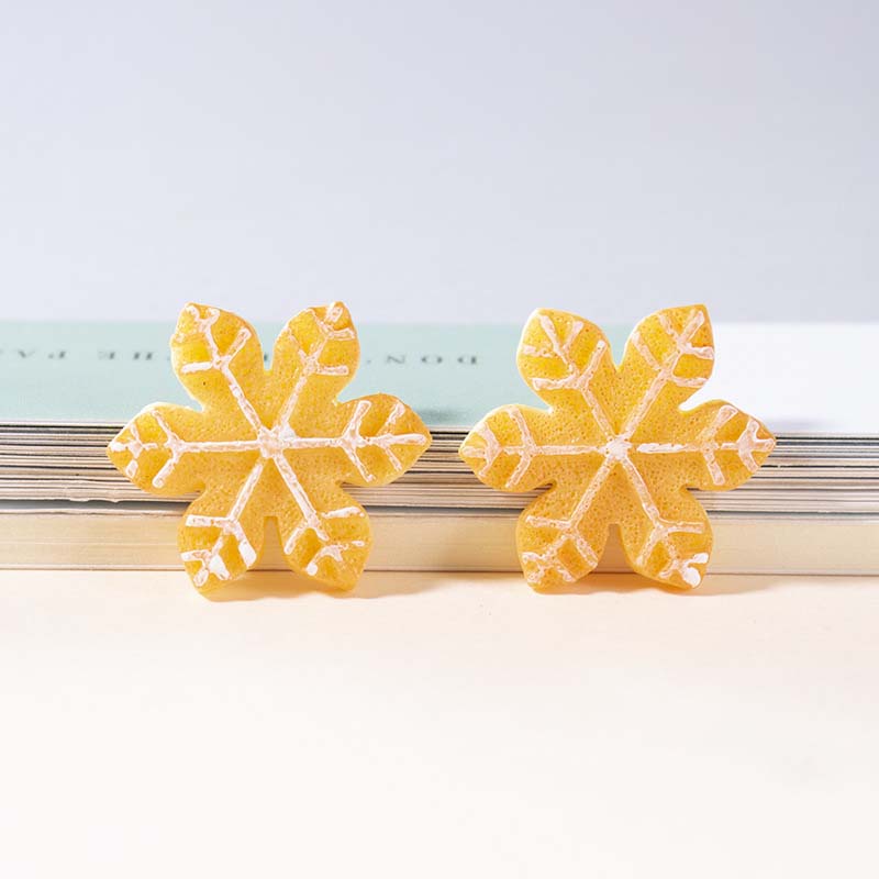 2:Snowflake cookies 25x25mm