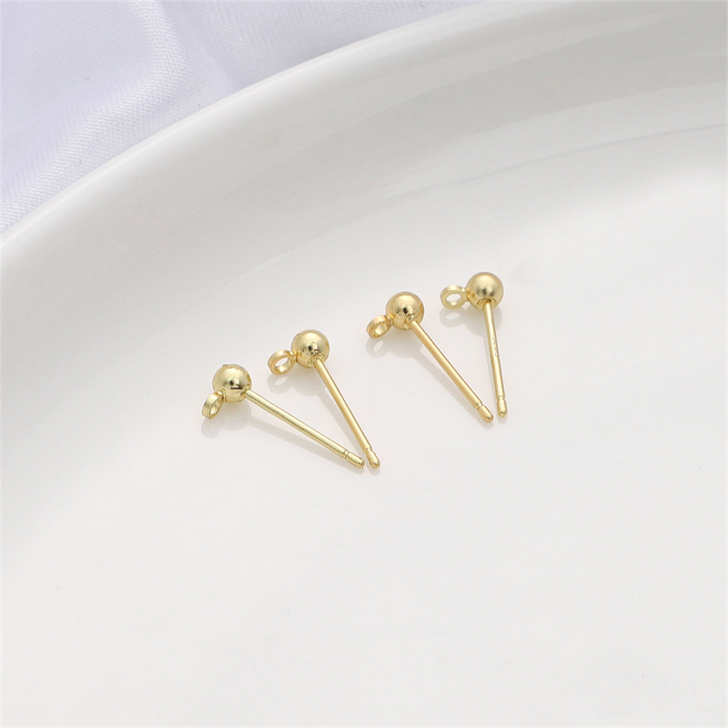 Plated in 14k gold 3.0x14mm