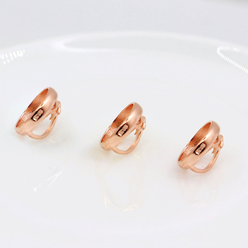 Rose gold, can put beads within 8.3 MM