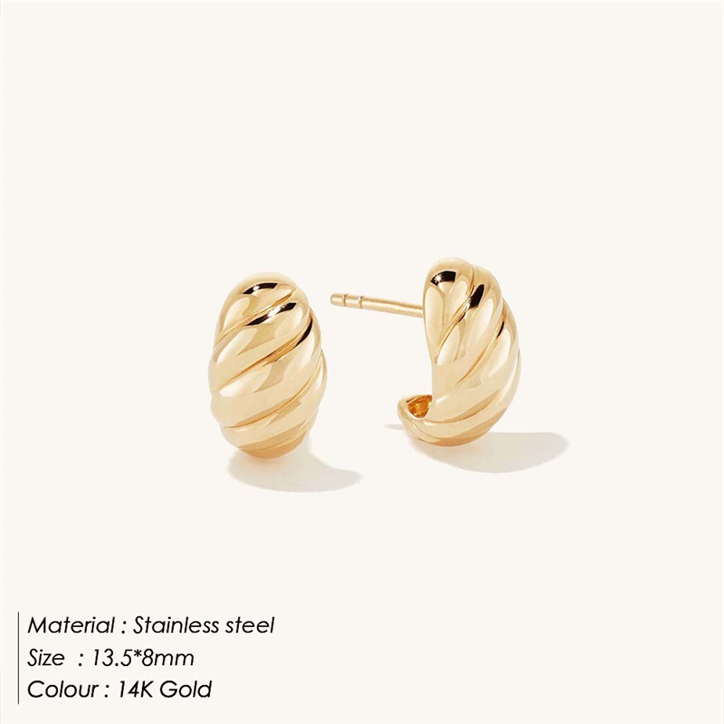 gold 13.5*8mm
