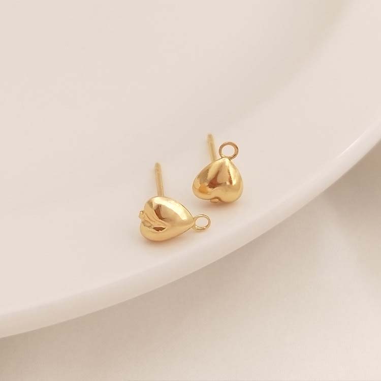 Heart shaped with lifting stud 5.5mm