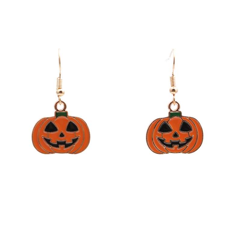 2:Pumpkin earrings