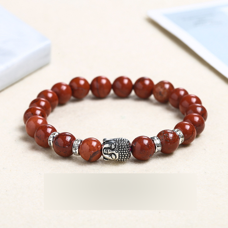 Natural red jasper