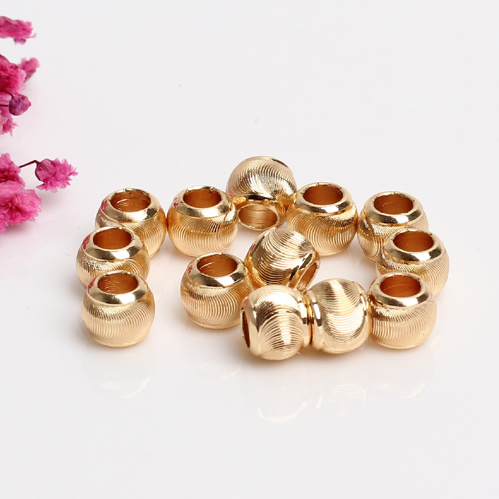 14 k gold 6mm/Hole2.0mm