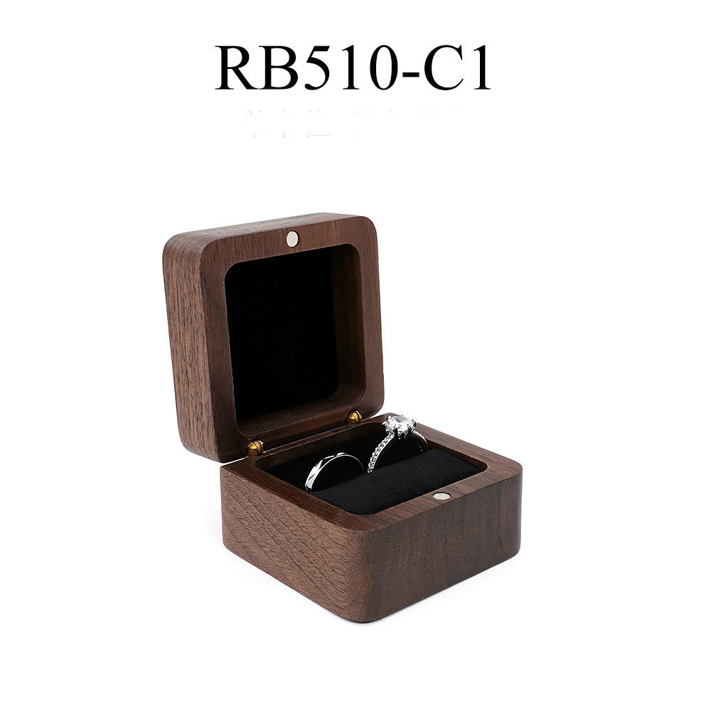 Black - Single Position - Solid Wood Cover RB510-C1
