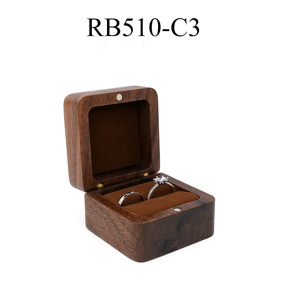Brown - Single Position - Solid Wood Cover RB510-C3