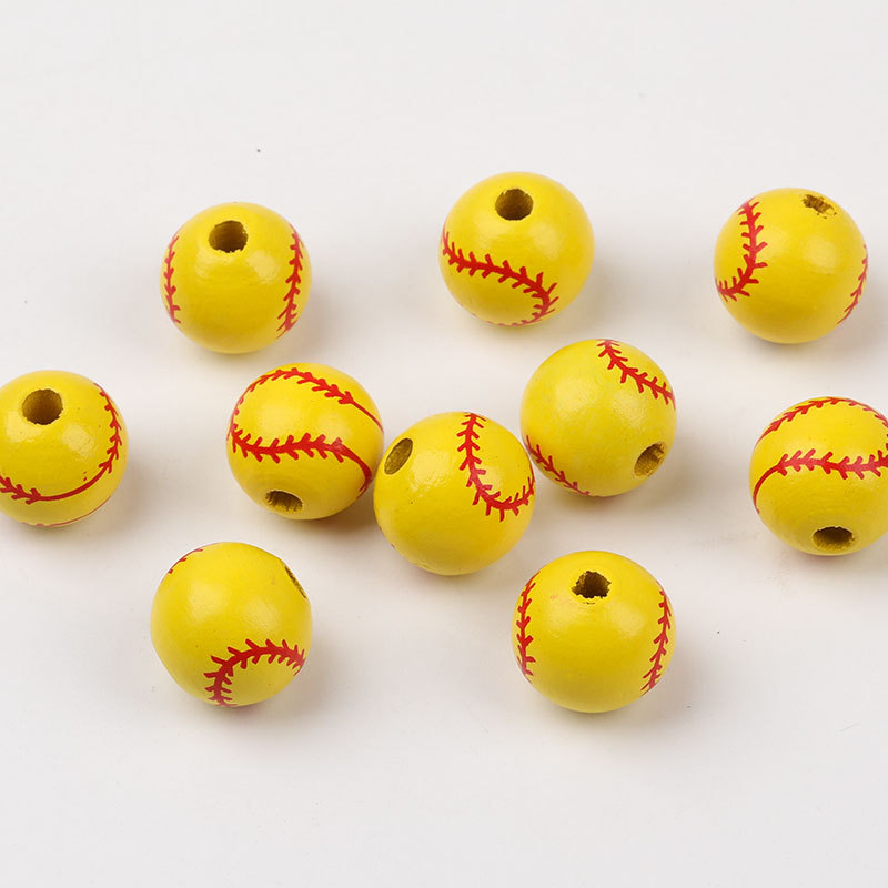 Yellow baseball