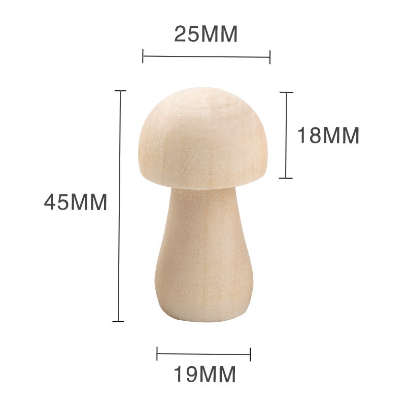 2:45 * 25MM round mushroom