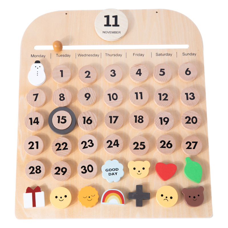 WXB-wooden calendar pendant (plywood)