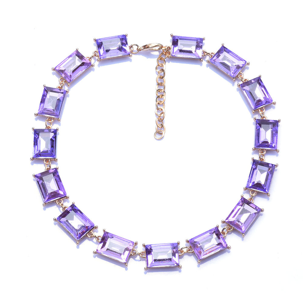 1:Purple necklace