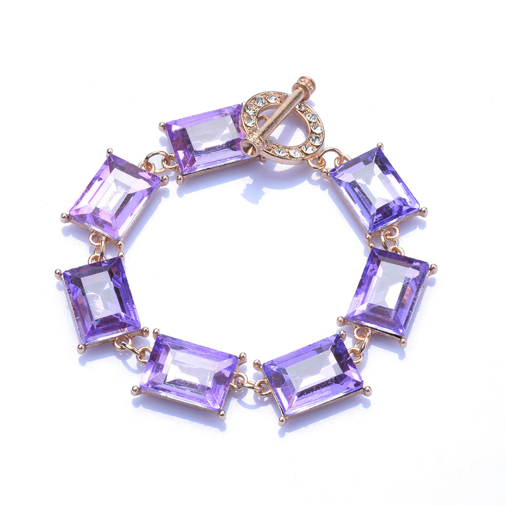2:Purple bracelet 22x1.6cm