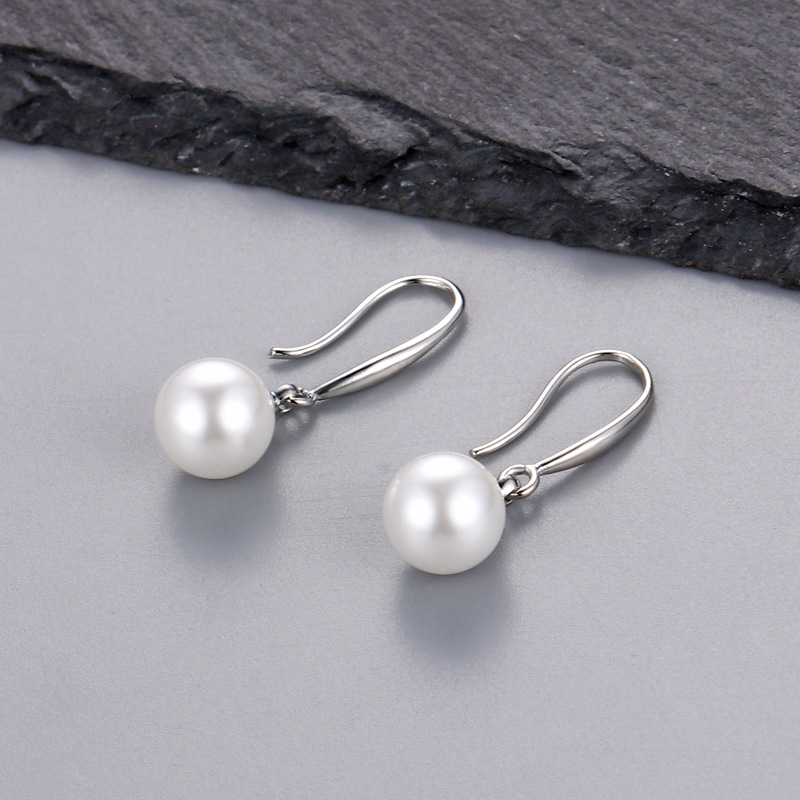 23mm Platinum Color Earring