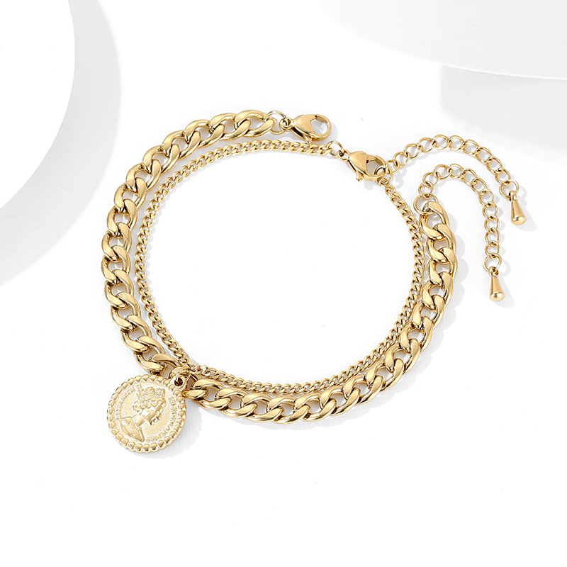 1:Bracelet with gold