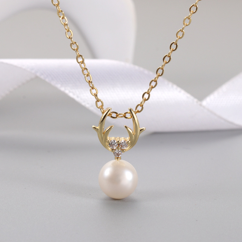 Gold Color Pendant Setting Without Pearl