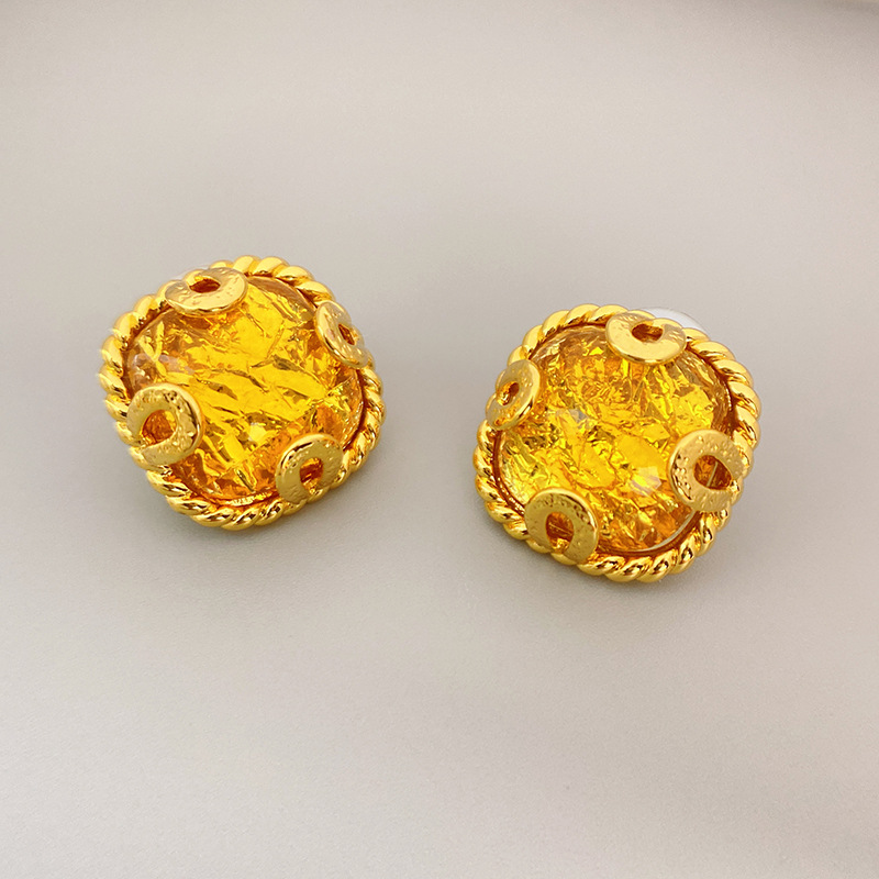 Yellow ( earrings )