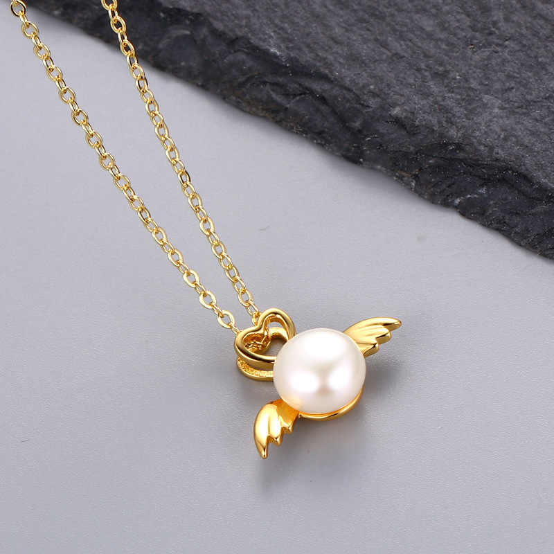 2:Gold Color Pendant Setting Without Pearl