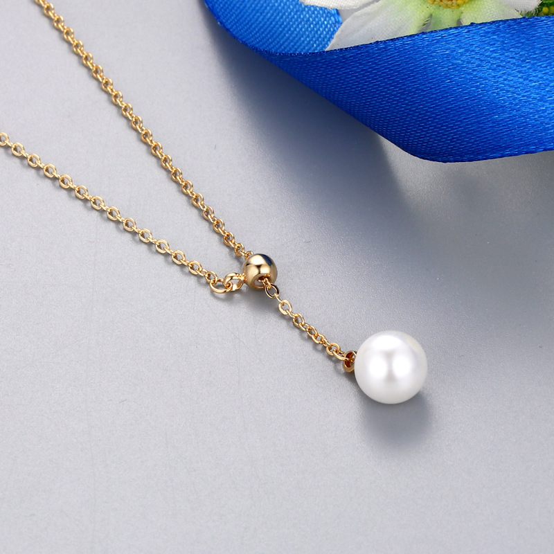 2:Gold Color Necklace Setting Without Pearl